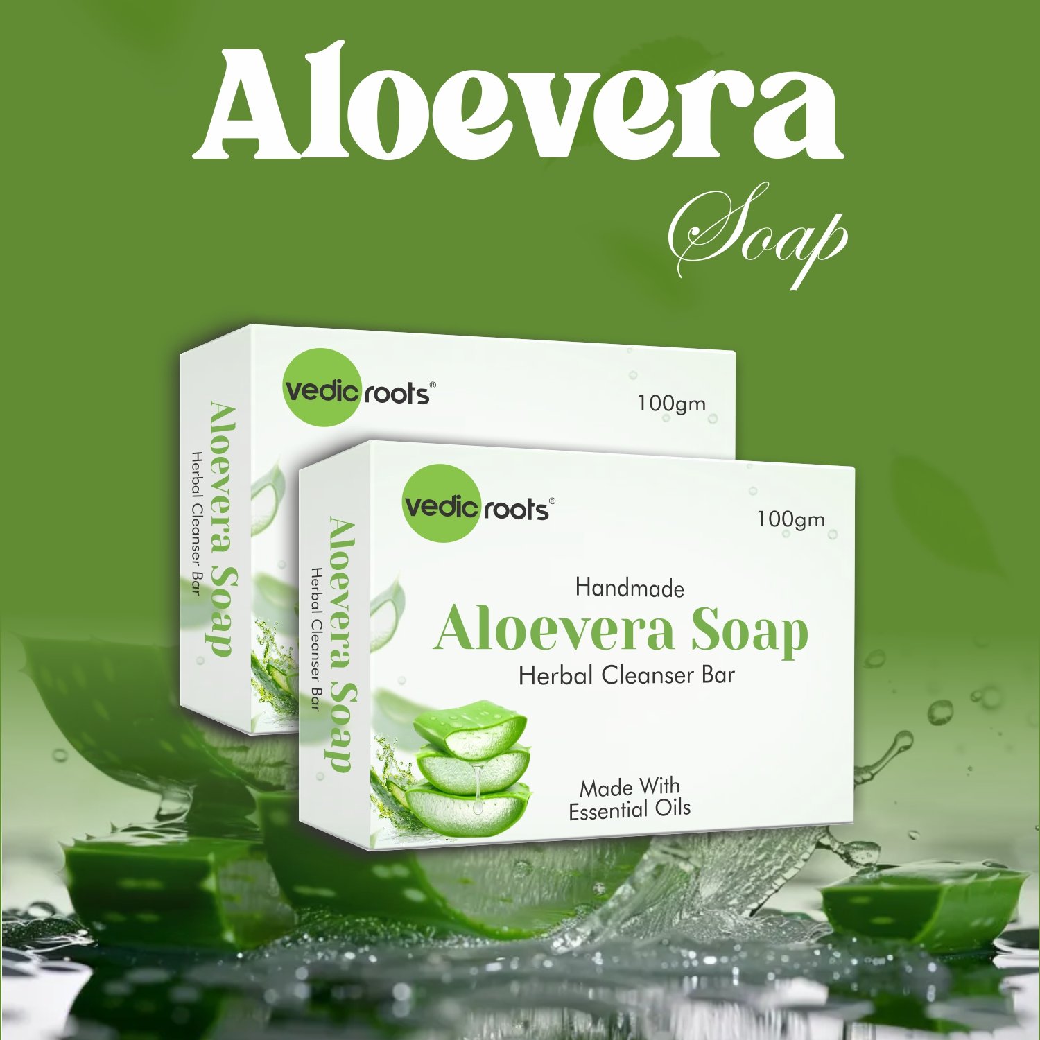 Aloe Vera Soap for Skin Clear, skin cleanser soap